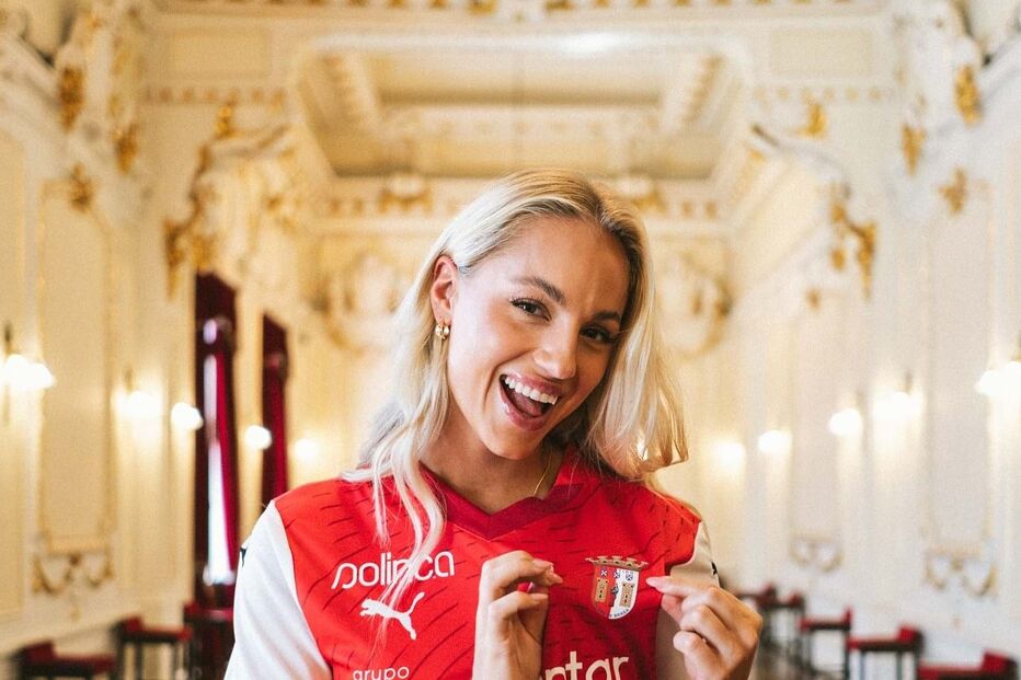 Ana Maria Markovic, internacional croata, é reforço do SC Braga