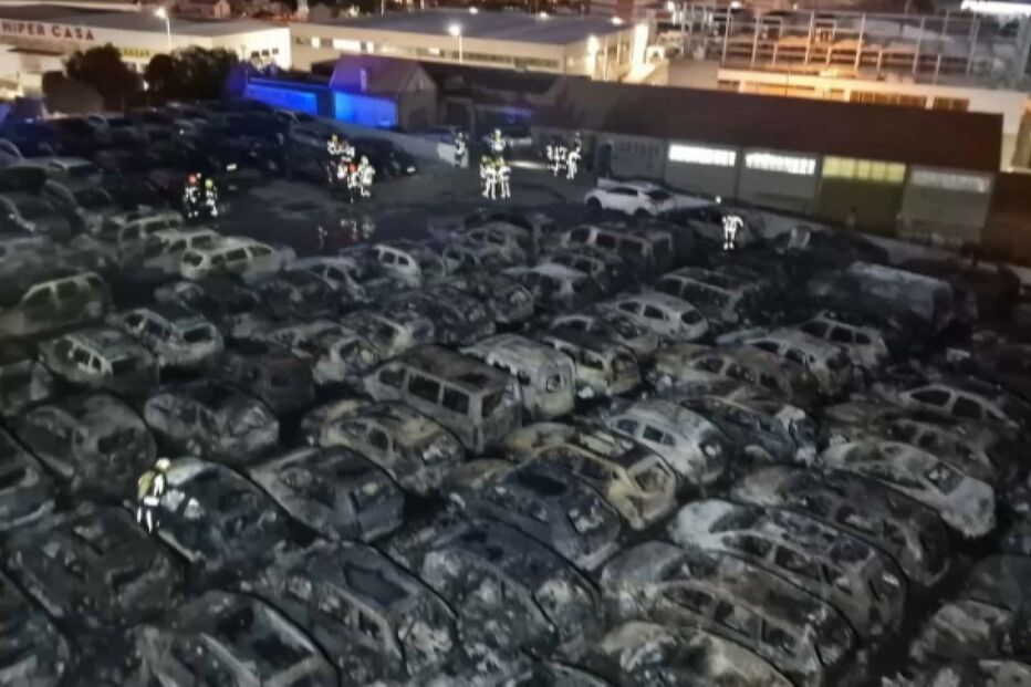 Prior Velho, incêndio, Lisboa, carros destruídos