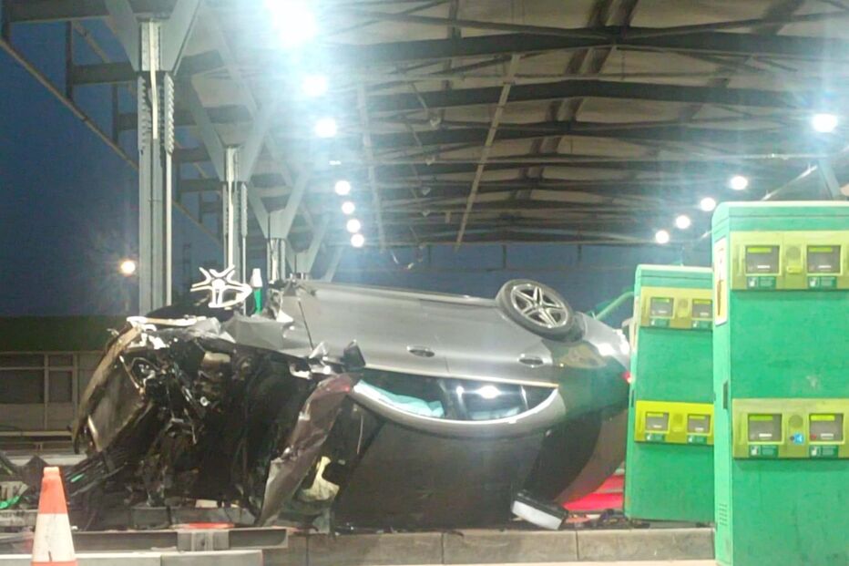 Acidente, Coina, portagens