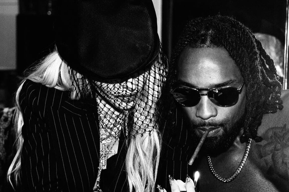 Madonna e Akeem Morris