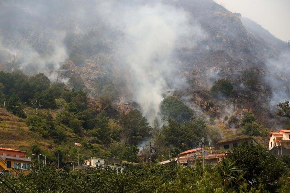 Incêndio na Madeira