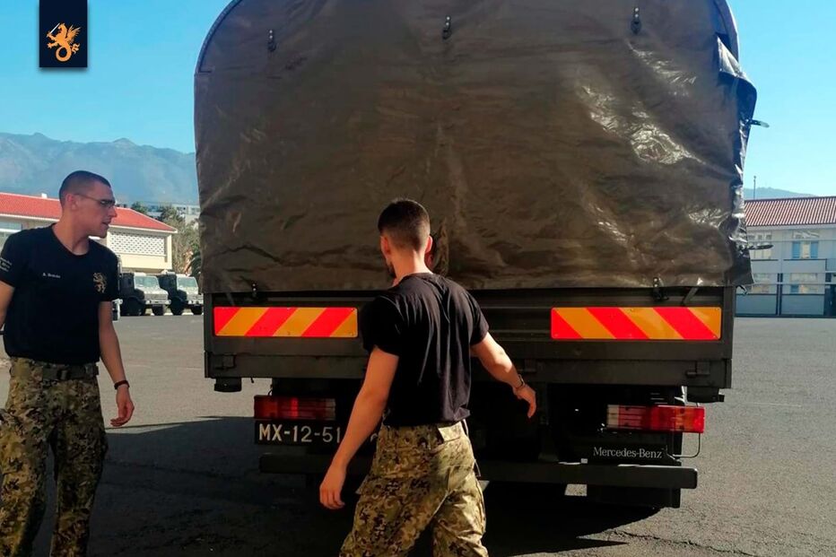 Forças Armadas reforçam apoio no incêndio da Madeira