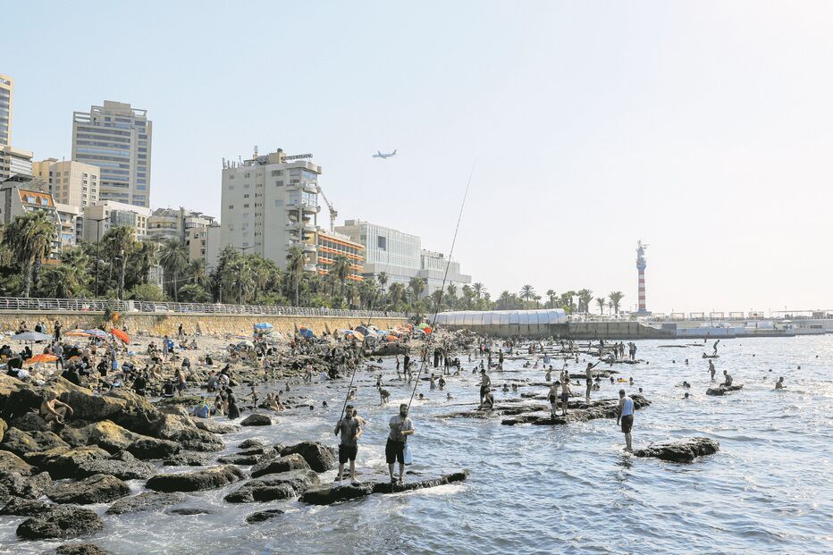 Vista de Beirute, capital do Líbano