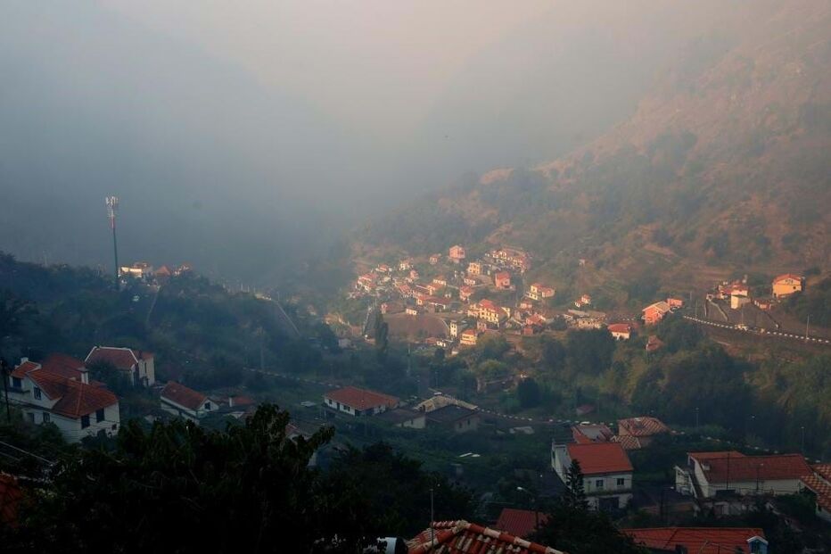 Incêndio em Serra de Água, na Madeira