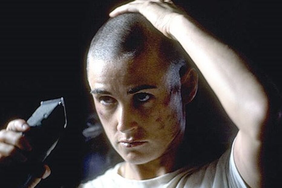 Demi Moore em ‘G.I. Jane’