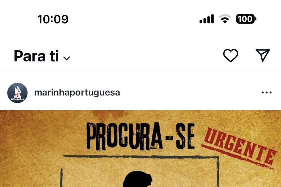 Cartaz de incentivo da Marinha