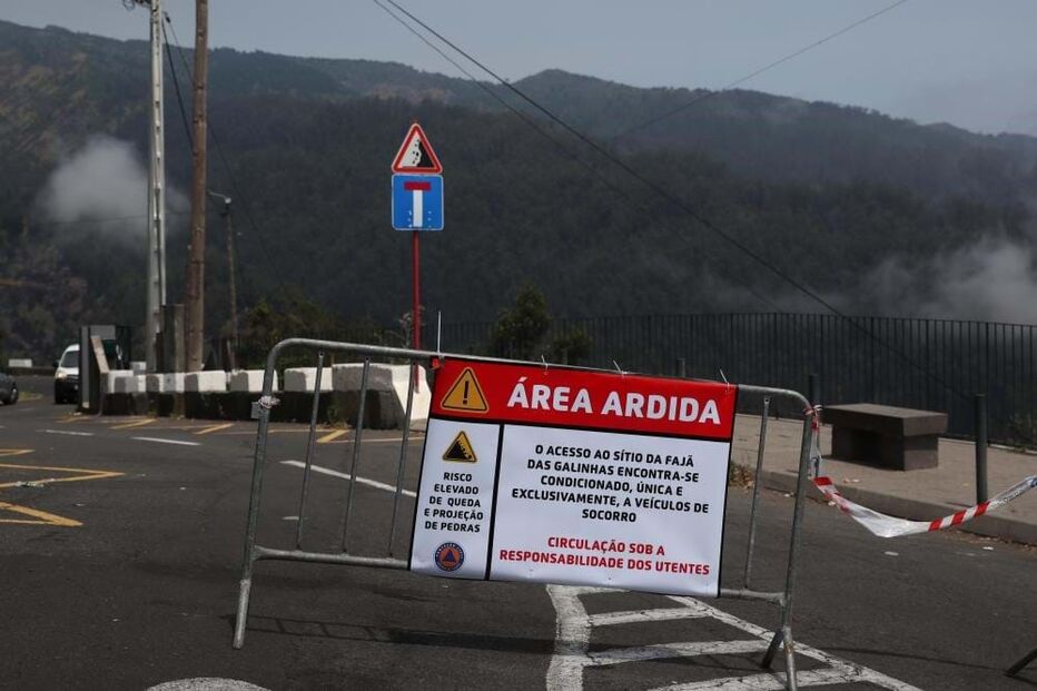 Incêndio na Madeira