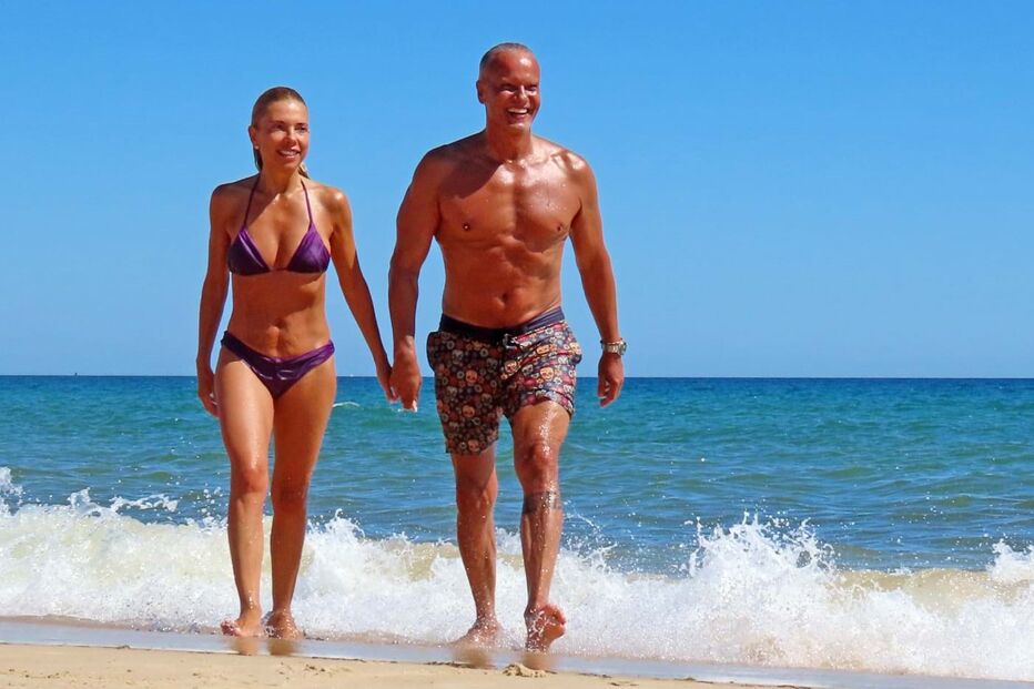 Ricardo Carriço e mulher comemoram “110 an