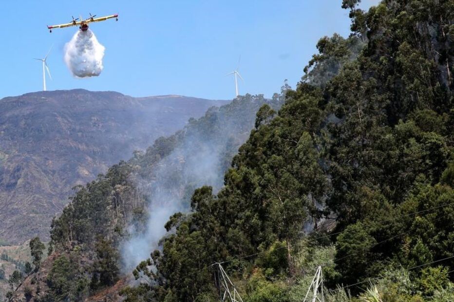 Incêndio na Madeira