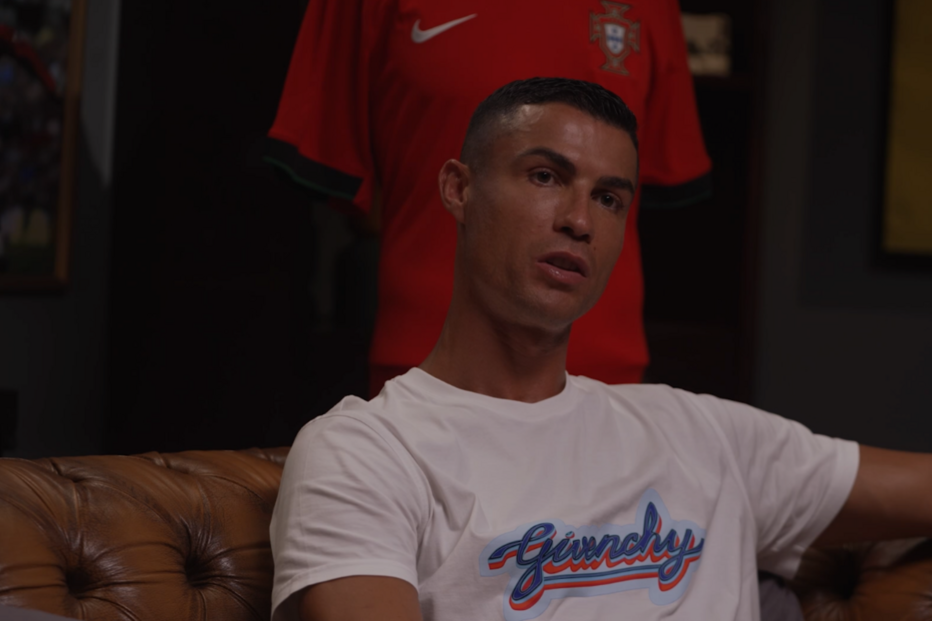 Cristiano Ronaldo em entrevista exclusiva ao Now