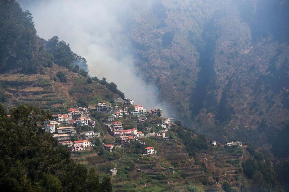 Incêndio na Madeira