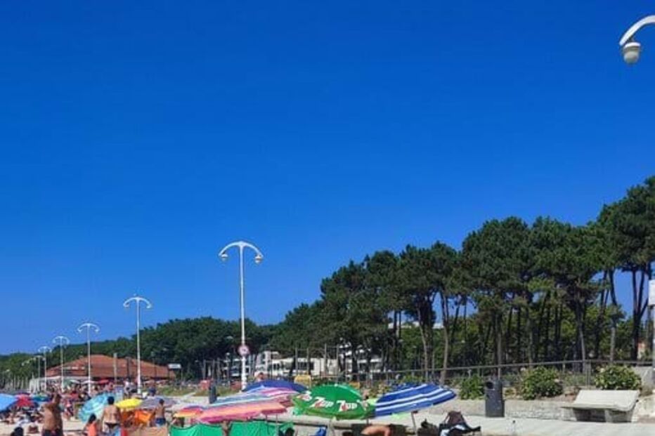 Para-vento na Galiza, em Espanha