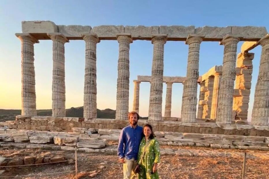 D. Isabel de Herédia e o filho Afonso