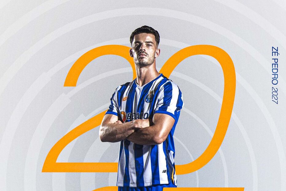 Defesa-central Zé Pedro renova com FC Porto até 2027