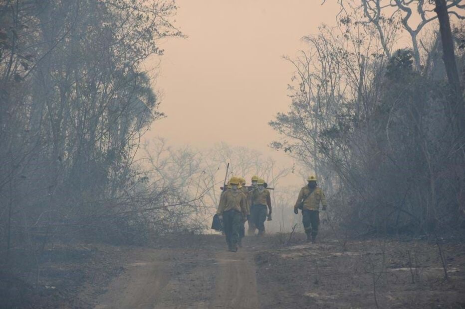 Incêndios de grandes dimensões lavram na Bolívia