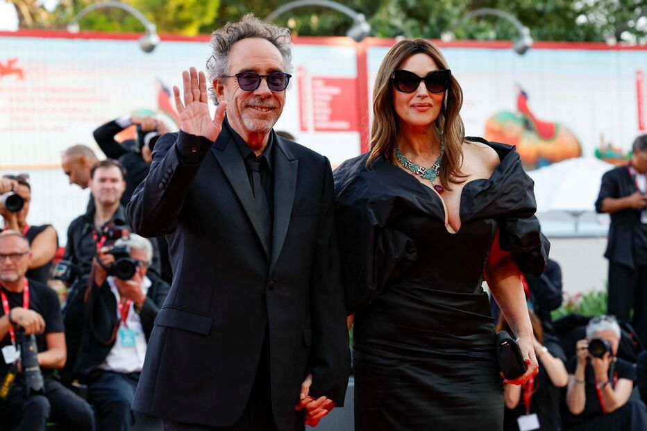 Tim Burton e Monica Bellucci