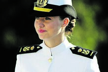 Herdeira do trono espanhol é aspirante de primeira classe