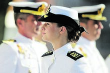 Herdeira do trono espanhol é aspirante de primeira classe