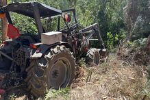 Mulher morre em capotamento de trator em Vale de Cambra