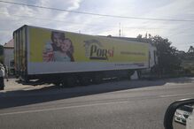 Idoso ferido em colisão entre carro e camião na EN109 em Vagos