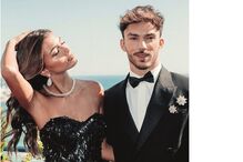 Kika Cerqueira Gomes namora com o piloto francês de Fórmula 1 Pierre Gasly 