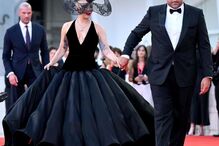 Lady Gaga com o noivo