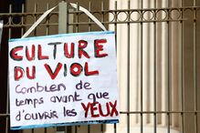 Milhares nas ruas manifestam-se por Gisèle