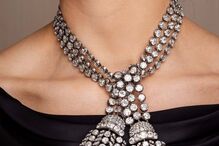 Colar de diamantes do século XVIII em leilão na Sotheby's