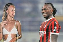 Débora Reis e Rafael Leão