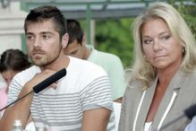 Lourenço Ortigão e mãe, Carolina Ortigão