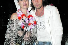 Maniche com a ex-mulher, Marisa Dias