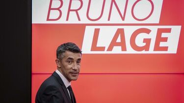 Bruno Lage na apresentação