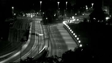 Imagens de videovigilância mostram parte de ponte a desabar na Alemanha