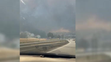 Incêndio em Gondomar já atingiu casas e um lar foi evacuado. Três idosos estão feridos