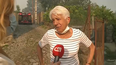 “Isto parece o fim do mundo”: O relato de Augusta, uma moradora que viu a casa começar arder com a entrada de uma fagulha  