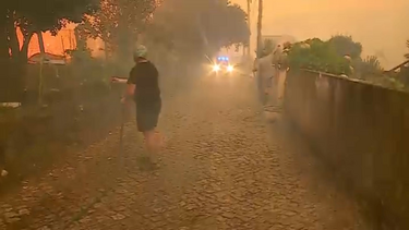 “Está incontrolável”: habitantes em pânico com chamas perto de casas em Gondomar 