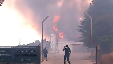 Equipa da CMTV vive momentos de grande aflição durante incêndio em Castro Daire