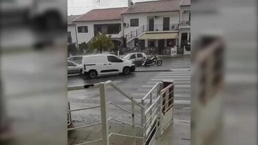 Imagens mostram queda de granizo em Freixo de Espada à Cinta