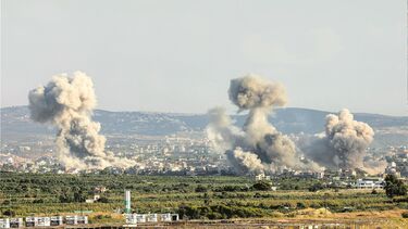 Explosões no sul do Líbano