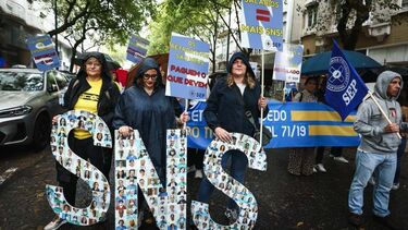 Enfermeiros manifestaram-se em Lisboa