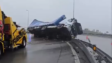Camião despista-se na A23 em Castelo Branco