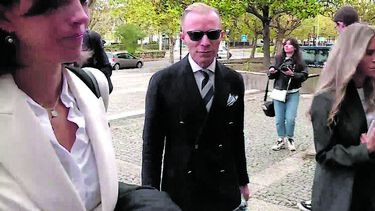 Francisco Pessegueiro esta sexta-feira a chegar ao tribunal