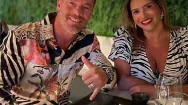 Fernando Madureira com a mulher Sandra