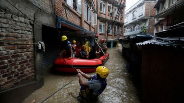 Inundações no Nepal