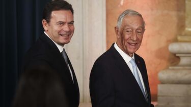 Marcelo Rebelo de Sousa e Luís Montenegro