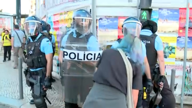 Manifestações em Lisboa