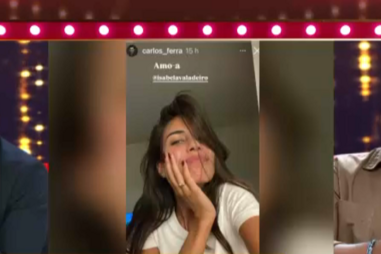 “Não mexe uma palha”: Carlos Ferra brinca com Isabela Valadeiro acerca das tarefas domésticas 