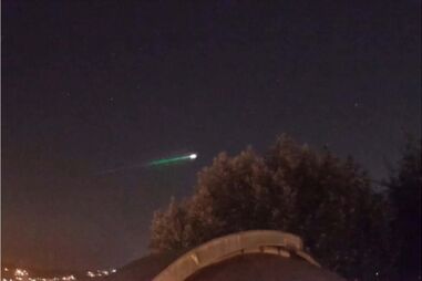 Meteoro rasgou os céus e acabou por explodir na Beira Baixa