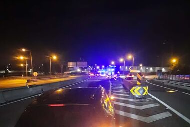  Carro despista-se, capota e colide com outro veículo em Santa Maria da Feira