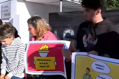 Pais encerraram escola no Porto para exigir obras e segurança